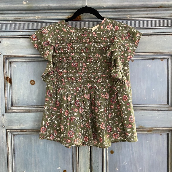 Sezane Ruffle Top - Picture 2 of 7